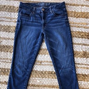 Dark Wash | Capri Denim Jeans